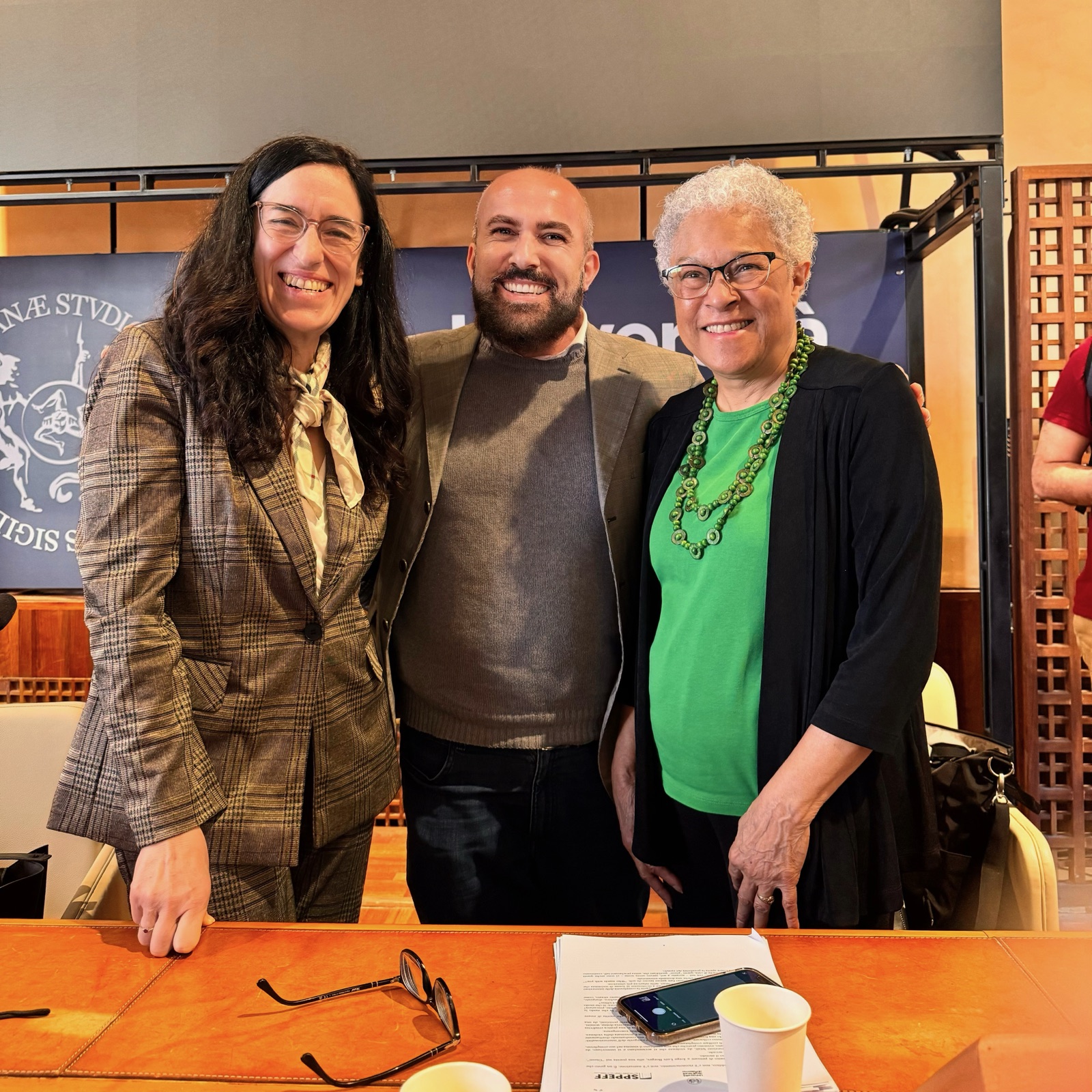 With Patricia Hill Collins at the AIS Gender Studies mid-term conference in Palermo